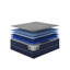 Matelas simple très long - Système de refroidissement double. Gen Ii Gel Foam For Comfort. Sommeil immobile enveloppé individuellement. Mousse. Bleu marine. 80 po x 39 po x 13 po Matelas de 63 lb. Dormir avec la technologie.