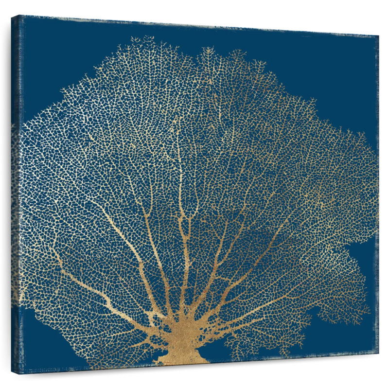 Crowle Gold Coral III, 24" H x 24" W