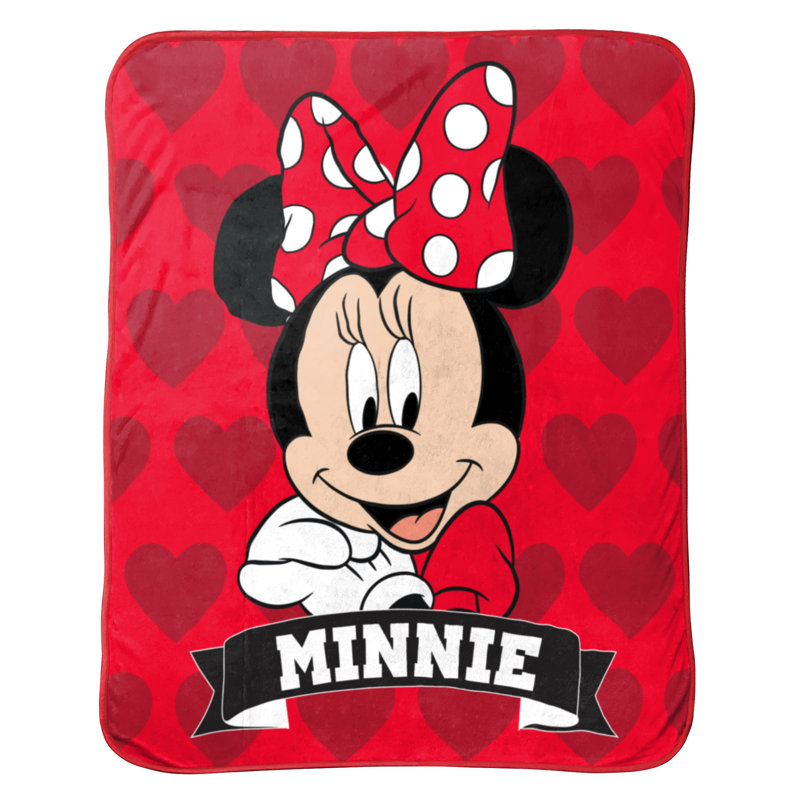 couverture de voyage minnie mouse dame Disney