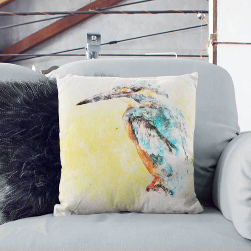 Square Throw Cushion, 55cm H x 55cm W x 20cm D