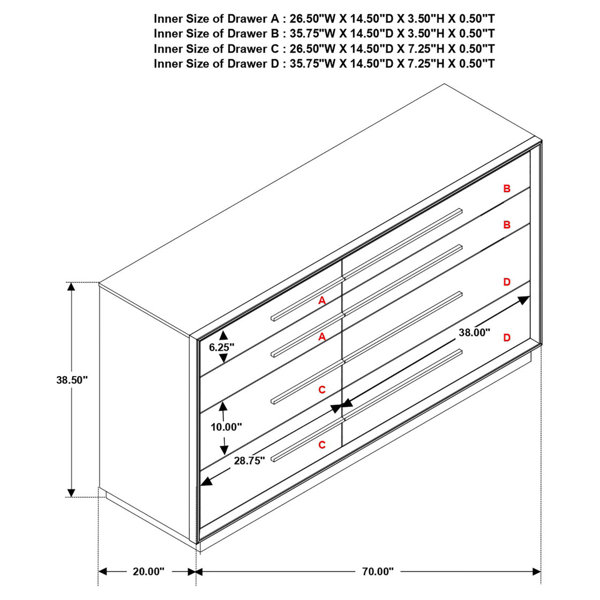 Dimensions du produit