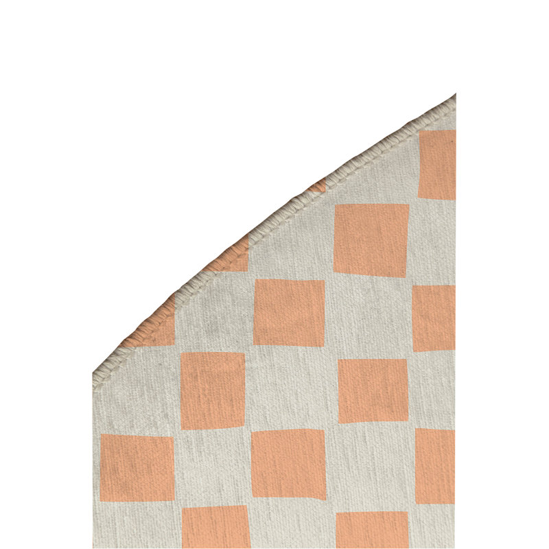 Tapis d'extérieur à carreaux antidérapant, Rond 5 pi