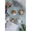 Boules de Noël en verre 3,9 po - Ensemble de 6 décorations d'arbre de Noël festives