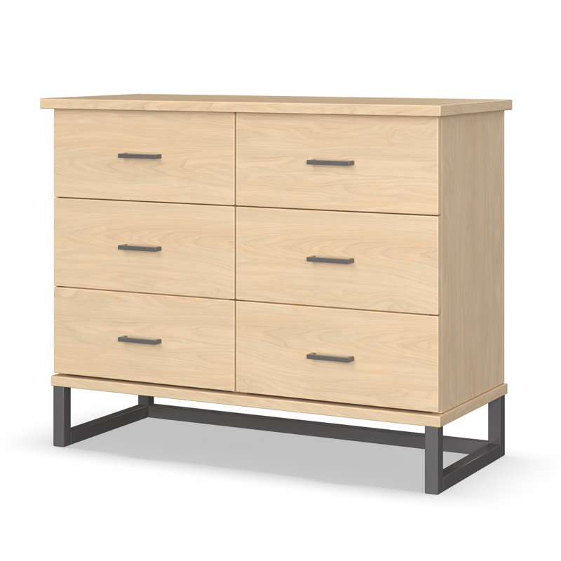 6-Drawer-Dresser, Maple