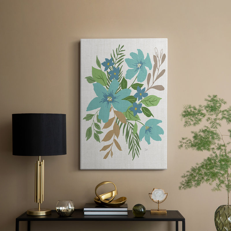 Marché aux fleurs I - galerie Cavas, H 18 po x l 12 po