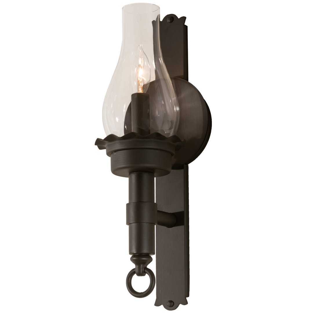 Durango Glass Candle Wall Light Meyda Lighting