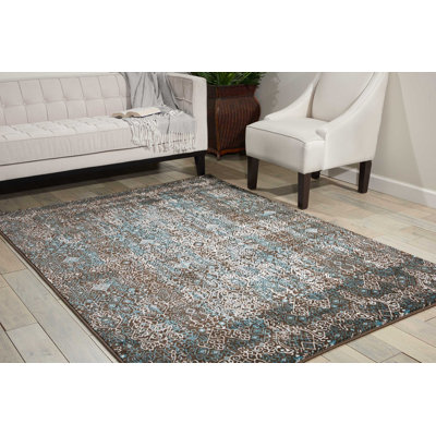 Tapis bleu Maren