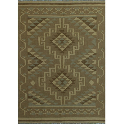 Reta Wool Geometric Indoor Rug