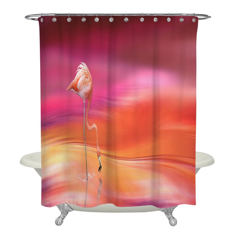 Rideau de douche simple Tonia, H 83 po x l 70 po
