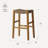 Maven Lane Emerson Kitchen Stool with Faux Leather Upholstery-1365757251-1366215889