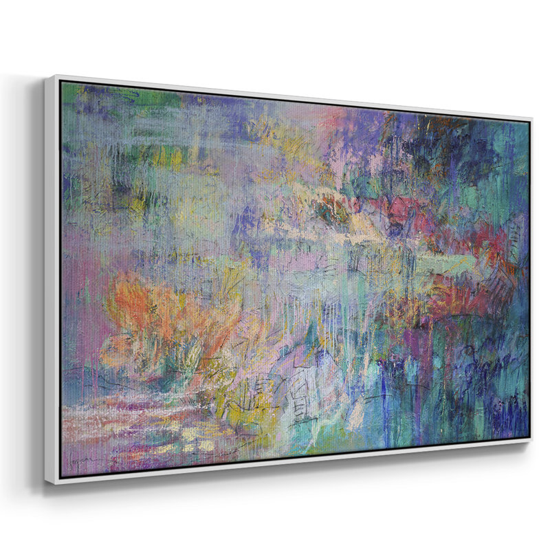 Vespers, reproduction d'art sur toile, H 17 po x l 25 po x P 2 po, Cadre blanc