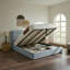 Lit plateforme tapissier avec rangement relevable-230536763-231838670