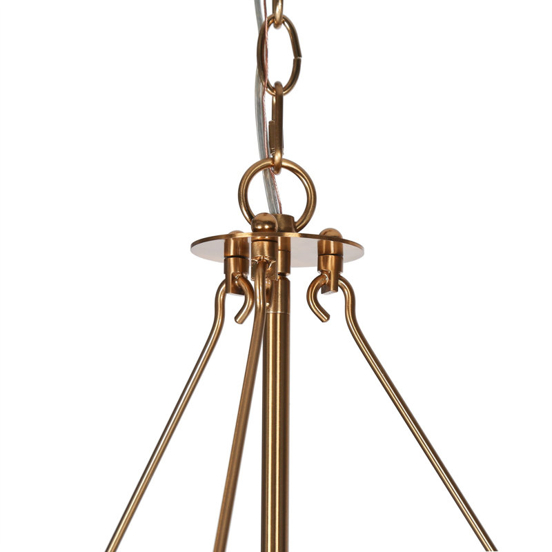 Kethe 4 - Light Dimmable Drum Chandelier