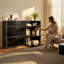 Buffet modulaire en métal, armoire de rangement décorative moderne-122655247