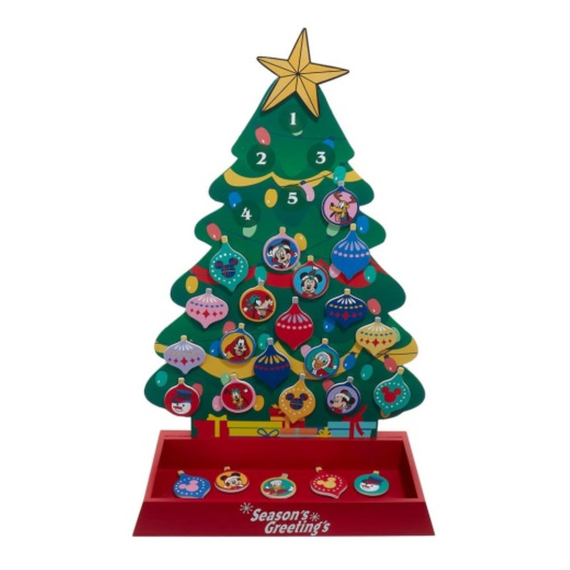 Arbre de l'Avent Kurt Adler 16 pouces avec ornements magnétiques Disney