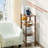 Tall 4-Tier Wooden Bookcase For Small Spaces - Industrial Book Shelf With Slim Design-5444509-11207301