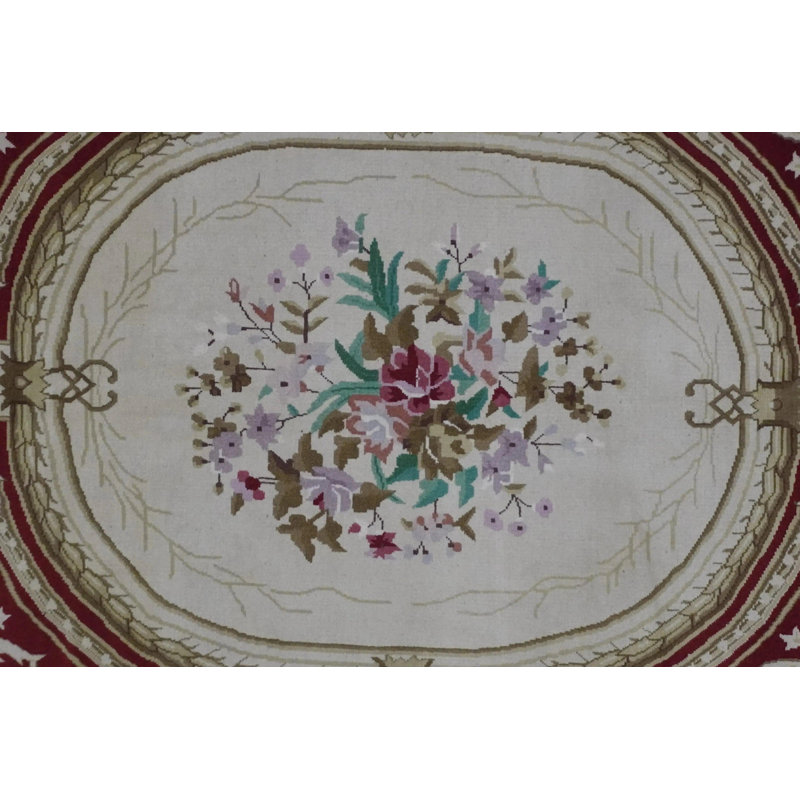9'X12' Oriental Area Rug in Red