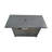 25'' H X 42'' W Steel Propane Outdoor Fire Pit Table With Lid