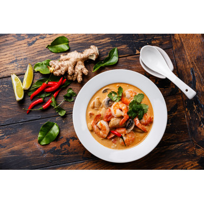 Thai Soup - Wrapped Canvas Print
