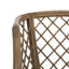 Fauteuil demi-tonneau l 22,3 po