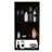 Medicine Cabinet Irvine, One External Shelf-569106960