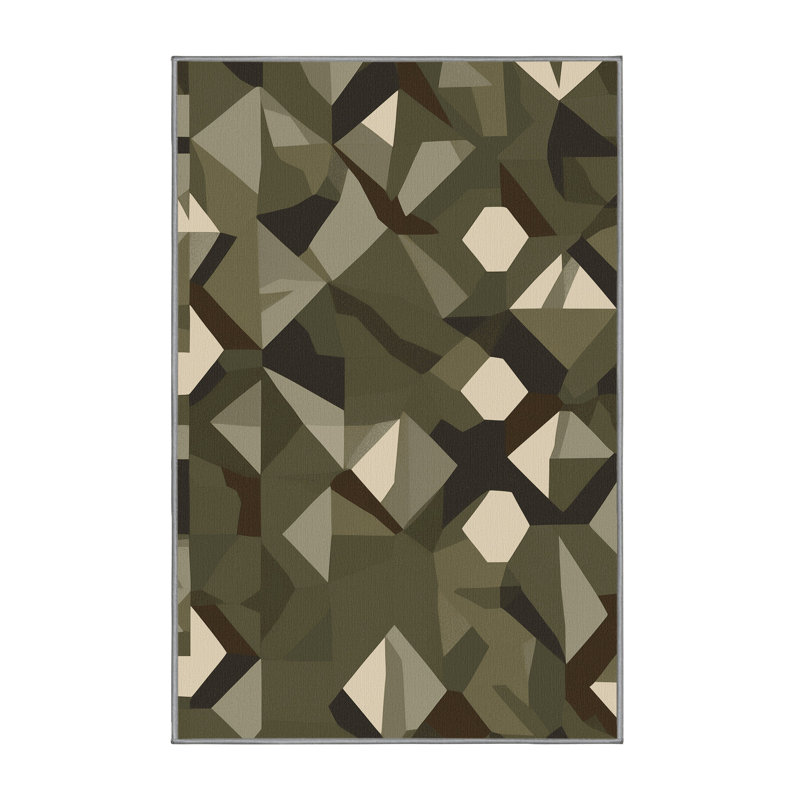 Patrol Sector Rug, Rectangle 8' x 10'