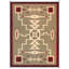 Tuscany Hand Knotted Wool Area Rug in Light Brown/Purple