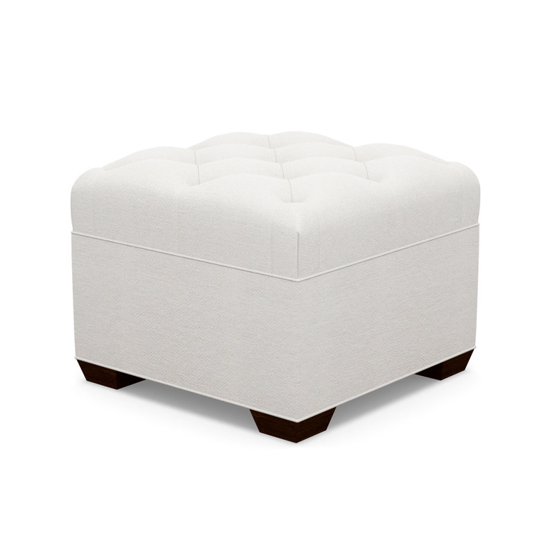 Square Ottoman, Walnut, 9637-86