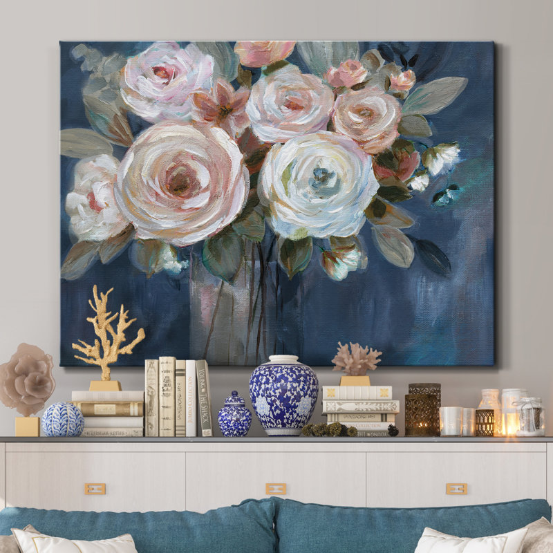 «Midnight Mood» par J Paul, reproduction d'art sur toile tendue, H 20 po x l 16 po x P 1 po