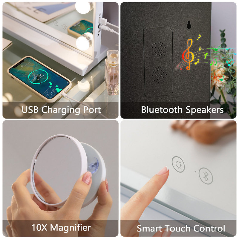 Aluminium Rectangle Floor Mirror