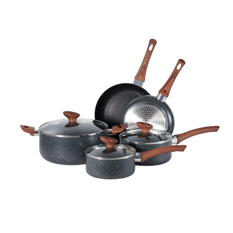 8 - Piece Aluminum Cookware Set