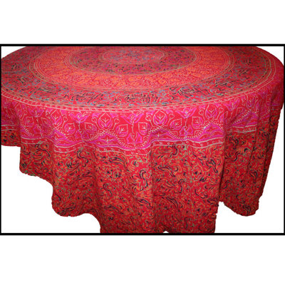 Ontiveros Block Printed Tablecloth