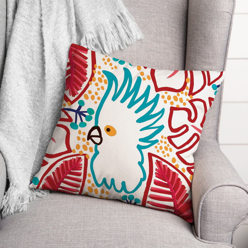 Housse de coussin d'extérieur carré et insert, Bleu sarcelle