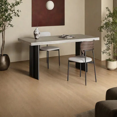 Table de salle à manger simple de style rétro