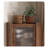 Light Luxury Triangular Accent Cabinet