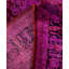 Tapis mauve en laine noué à la main de style moderne et contemporain Chapi 6 pi 1 po x 9 pi 2 po