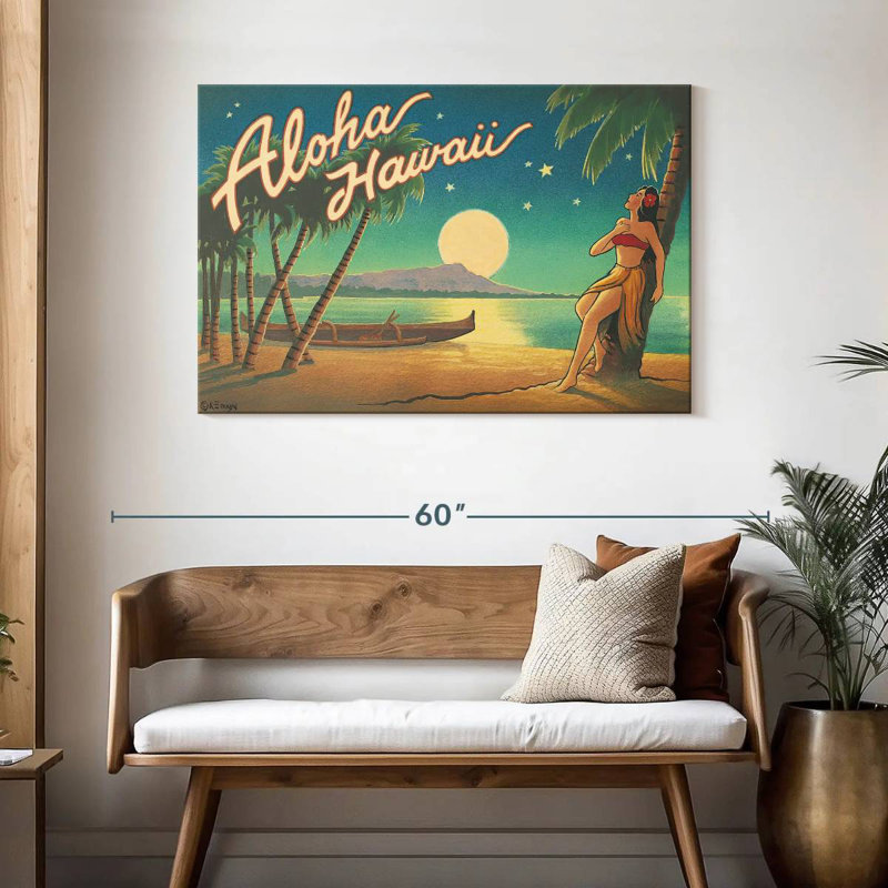 Gillard Aloha Hawaii III, 30" H x 45" W