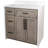 Akalya 36'' Single Bathroom Vanity with Engineered Stone Top-149526458