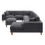 Canapé modulaire de large avec repose-pieds Kandace-1820647004-1820492290