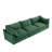 Chenille Sectional Sofa Couch-586205770