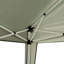 Abri de jardin escamotable en acier l 10 pi x P 10 pi Jenifer-1692150052