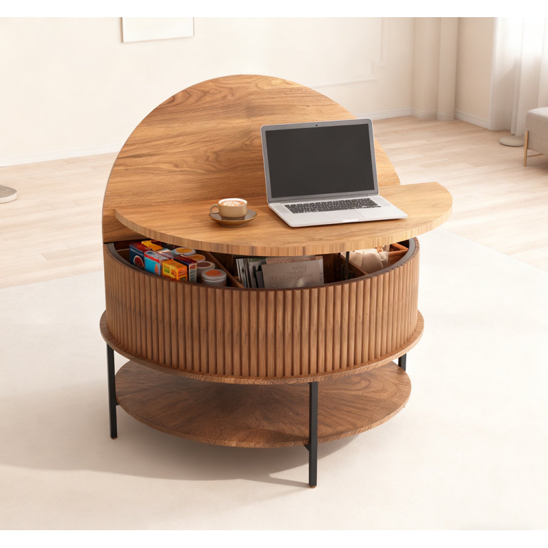 Table basse 31,5 pouces Farmhouse Brown