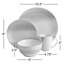 Burdick Piece Stoneware Dinnerware Set - Service for 4