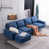Blue Polyester Blend is out of stock
