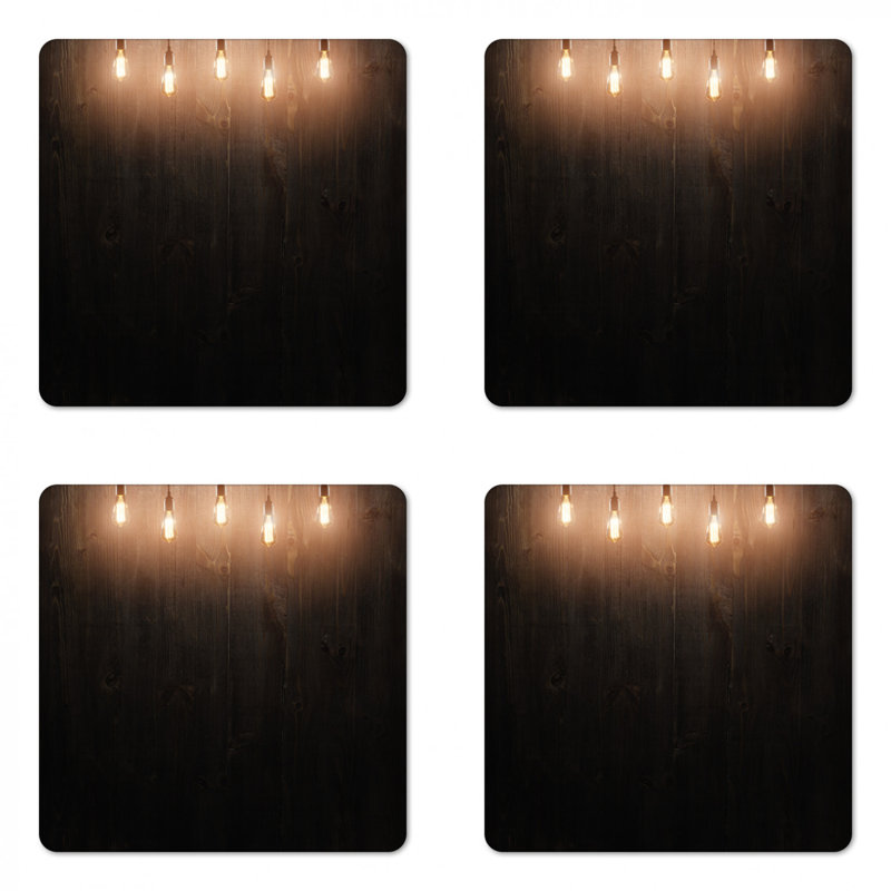 Square 4 Piece Coaster Set