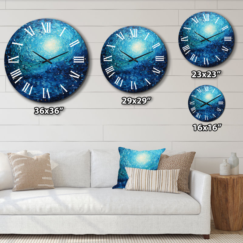 Horloge murale Kallye, Moyenne