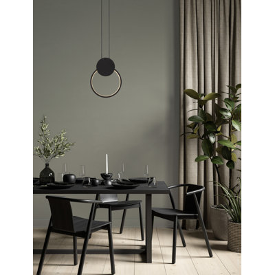 Denooyer 1 - Light Black LED Pendant
