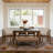 Solid Ash Wood Long Bench with Cotton-Linen Upholstered Cushion—Dining Table Bench, Bedroom Footstool, Entryway Shoe Bench