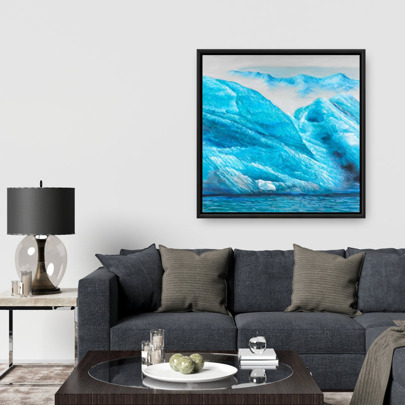 «Icebergs» sur toile