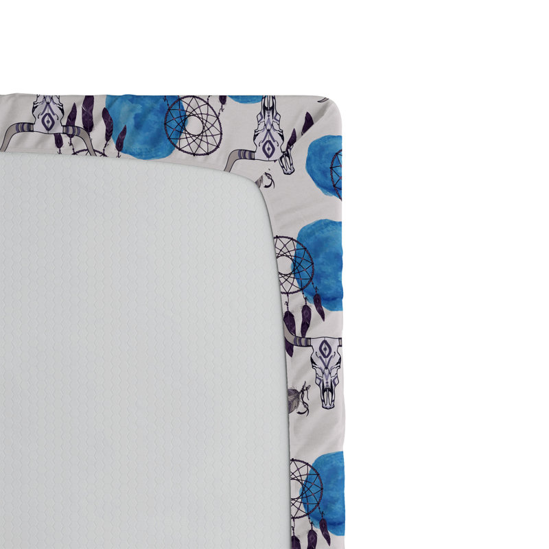 Drap-housse Ambesonne Bohemian, Drap-housse de taille simple